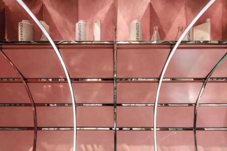Tienda pop up. Túnel del tiempo. cosmética natural | cosmetea roomdiseno9