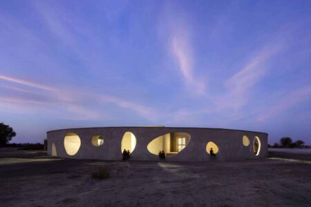 DAAZ Office. Escuela rural en Irán. Arquitectura circular | daaz_office escuela_rural roomdiseno2