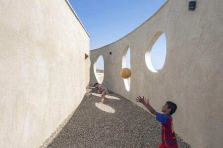 DAAZ Office. Escuela rural en Irán. Arquitectura circular | daaz_office escuela_rural roomdiseno28