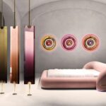 Tito Bed, Joy Circle Lamps y Reverso screens. Rossana Orlandi Gallery. Rossana Orlandi Gallery | da_tito bed joy circle lamps reverso screens