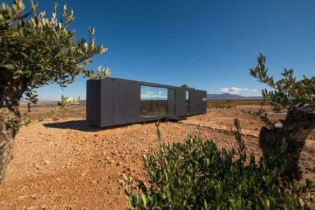 Hotel cápsula. desierto de Gorafe. District Hive. Moho Arquitectos | district hive roomdiseno10