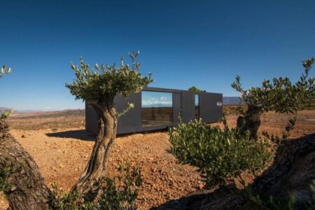 Hotel cápsula. desierto de Gorafe. District Hive. Moho Arquitectos | district hive roomdiseno14