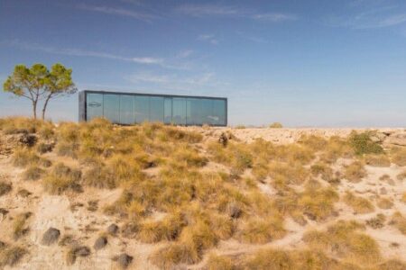 Hotel cápsula. desierto de Gorafe. District Hive. Moho Arquitectos | district hive roomdiseno32