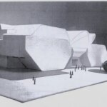 Néstor Basterretxea  Maqueta del proyecto de Biblioteca de la Universidad de Deusto, 1985 Colección particular