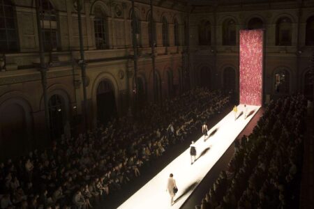 Arte floral. Dries Van Noten fashion show (Paris, France). Daniel Ost | daniel_ost roomdiseno5