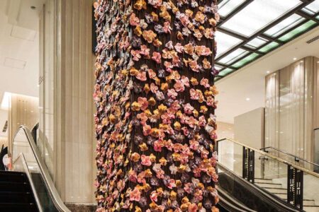 Arte floral. Opening of Shopping Mall (Tokyo, Japan). Daniel Ost | daniel_ost roomdiseno9
