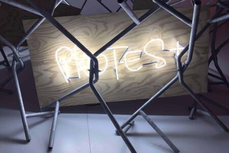EXIST/RESIST. Retrospectiva de Didier Faustino. MAAT de Lisboa | didier9 protest