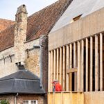 Diptych Pavilion. Pabellón de madera. Jon Lott. Trienal de brujas | diptych_pavilion iwan_baan roomdiseno1