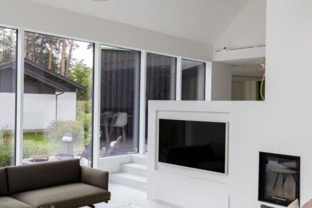 casa de madera. estilo nórdico | dogs doctors house roomdiseno16