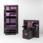 Drape chair and shelf. Christopher Stuart. Diseñador americano | drapechairandshelf_front