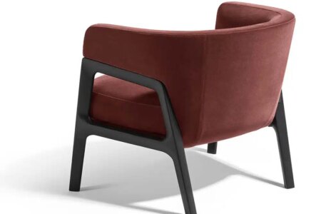 DUO Armchair. Roberto Lazzeroni. Poltrona Frau y Ceccotti Collezioni