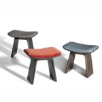 DUO Bench. Roberto Lazzeroni. Poltrona Frau y Ceccotti Collezioni