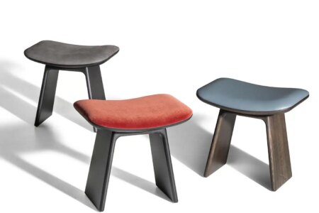 DUO Bench. Roberto Lazzeroni. Poltrona Frau y Ceccotti Collezioni
