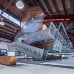 Oficinas del futuro. estructura flotante. espacio multidisciplinar. Duts Design | duts design4
