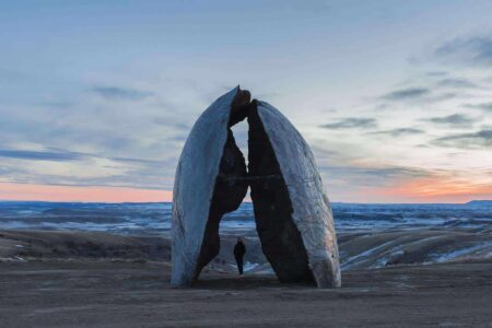 Beartooth Portal. Tippet Rise Art Center. Ensamble Studio. Paisajes artificiales. Land Art | ensamble studio_structures of landscape_beartooth portal_11