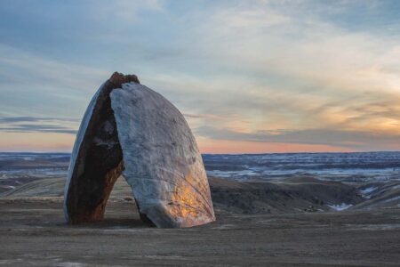 Beartooth Portal. Tippet Rise Art Center. Ensamble Studio. Paisajes artificiales. Land Art | ensamble studio_structures of landscape_beartooth portal_12