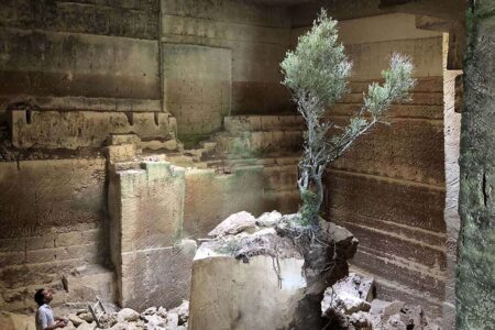 Ca'n Terra. Ensamble Studio. Paisajes artificiales. Land Art | es ca_n terra 20180801 interior secret garden