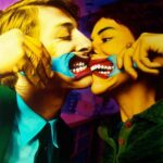 Ouka Leele. artista multidisciplinar | el beso 1980