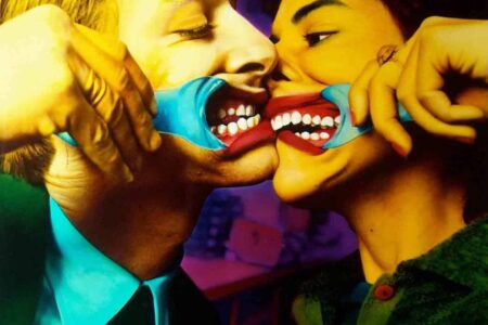 Ouka Leele. artista multidisciplinar | el beso 1980