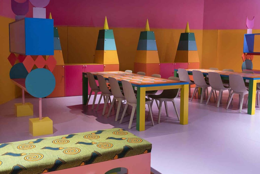 Museum of Ethnography Sweden. Espacios de color