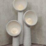 SONIAH floor lamps. Faina. Collectible Design Fair. Art design | faina ukraine soniah floor lamps set 3 2020
