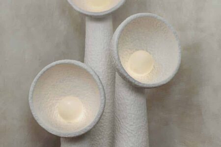 SONIAH floor lamps. Faina. Collectible Design Fair. Art design | faina ukraine soniah floor lamps set 3 2020