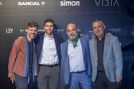 Vicent Pons de POINT con Alfonso Arbolí (Cano Estudio) y Emerio Arena | fiesta_10a_room36