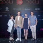 Teresa Herrero, Ramón Esteve, Maite Sebastiá (Directora revista AD) y Álvaro Matías (Director Madrid Design Festival) | fiesta_10a_room40