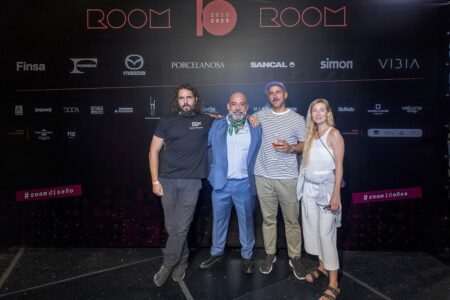 Nerea Goikoetxea, Miguel Espada y Juan Santacruz. Espadaysantacruz Estudio. Ganadores Premio Proyecto Artístico. 1ª Edición Premios ROOM | fiesta_10a_room58