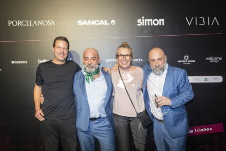 Inma Bermúdez y Moritz Krefter (Nominados Premio Diseño de Producto por la grifería Nu Collection para ROCA) | fiesta_10a_room59