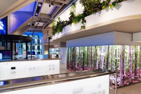Showroom Simon Electric Madrid. Edificio de Fernando HIgueras. | showroom simon madrid 2022 3