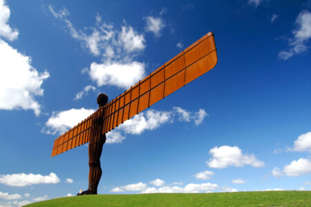 Angel of the North. Antony Gormley. 1994. Gateshead. Reino Unido | fly angel
