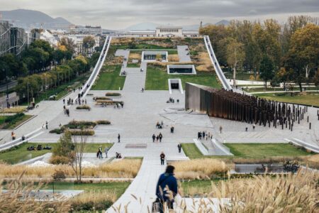 Museo Etnográfico de Budapest, plaza pública, Napur Architects | foto_inczelaszlo_nm25