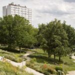 Foyer Laekenois. Gilles Clément. Paisajista francés. El jardín en movimiento | jardins du foyer lackenois par coloco