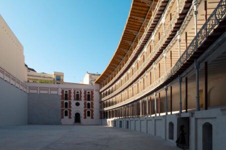 Frontón Beti Jai. Open House Madrid 2023. Foto: Ximo Michavila | fronton beti jai_rucoba_ximo michavila_1