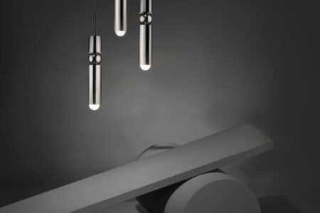Lee Broom. diseñador británico | fulcrum lights polished chrome_lifestyle