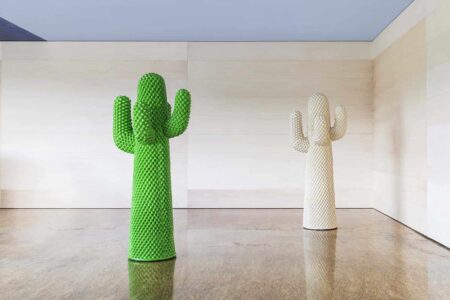 Cactus Gufram. Triennale. Milan Design Week 2022 | gufram_another white_another green