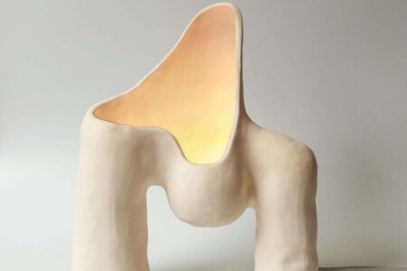 Womb Lamp. Jan Ernst. Galerie Revel. Collectible Design Fair. Art Design | galerie revel jan ernst womb lamp 1 2022 womb collection courtesy jan ernst and galerie revel