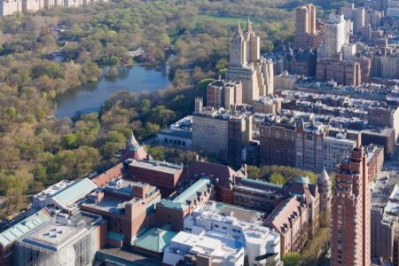 Museo Americano de Historia Natural, Jeanne Gang, Richard Gilder Center, Manhattan | gildercenter_aerial2_ciwanbaan