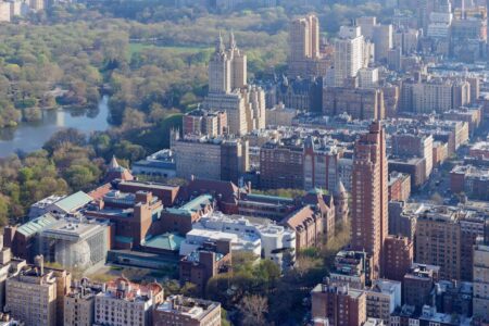 Museo Americano de Historia Natural, Jeanne Gang, Richard Gilder Center, Manhattan | gildercenter_aerial_ciwanbaan