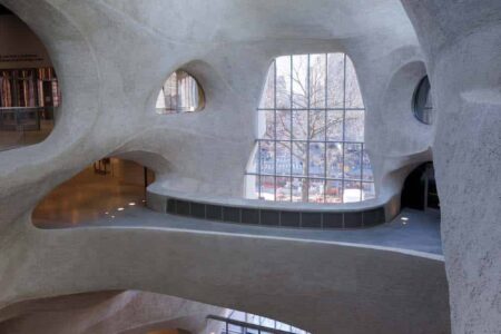 Museo Americano de Historia Natural, Jeanne Gang, Richard Gilder Center, Manhattan | gildercenter_griffinatriumlookingwest_ciwan baan
