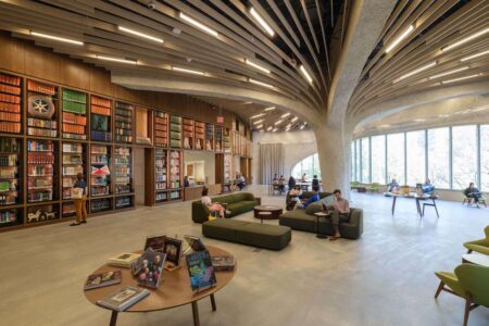 Museo Americano de Historia Natural, Jeanne Gang, Richard Gilder Center, Manhattan | 16b the david s and ruth l gottesman research library and lea