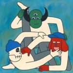 artistas japoneses, contracultura, exposición colectiva | good friends jun oson
