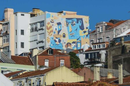 Street art. arte callejero. Street Art Lisboa | graca6 mural de akacorleone