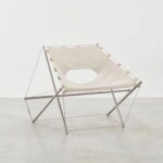 Galaxie chair. Jacques Henri Varichon. Béton Brut Gallery