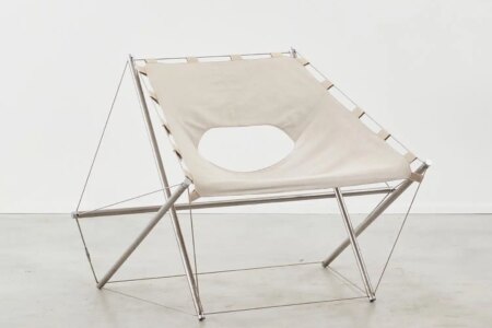 Galaxie chair. Jacques Henri Varichon. Béton Brut Gallery