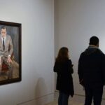 Hombre en una silla-barón Thyssen. Lucian Freud. Museo Thyssen-Bornemisza | hombre en una silla baron thyssen