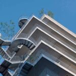 Mount Fuji Architects Studio. escaleras en la fachada. Hotel Siro | hotel siro room diseno12