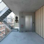 Mount Fuji Architects Studio. escaleras en la fachada. Hotel Siro | hotel siro room diseno7
