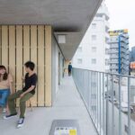 Mount Fuji Architects Studio. escaleras en la fachada. Hotel Siro | hotel siro room diseno8
